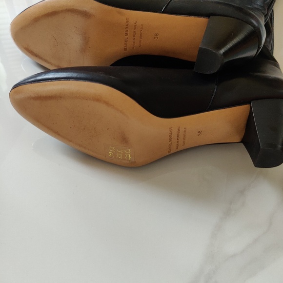 NEW Isabel Marant Leather Boots - Picture 5 of 6